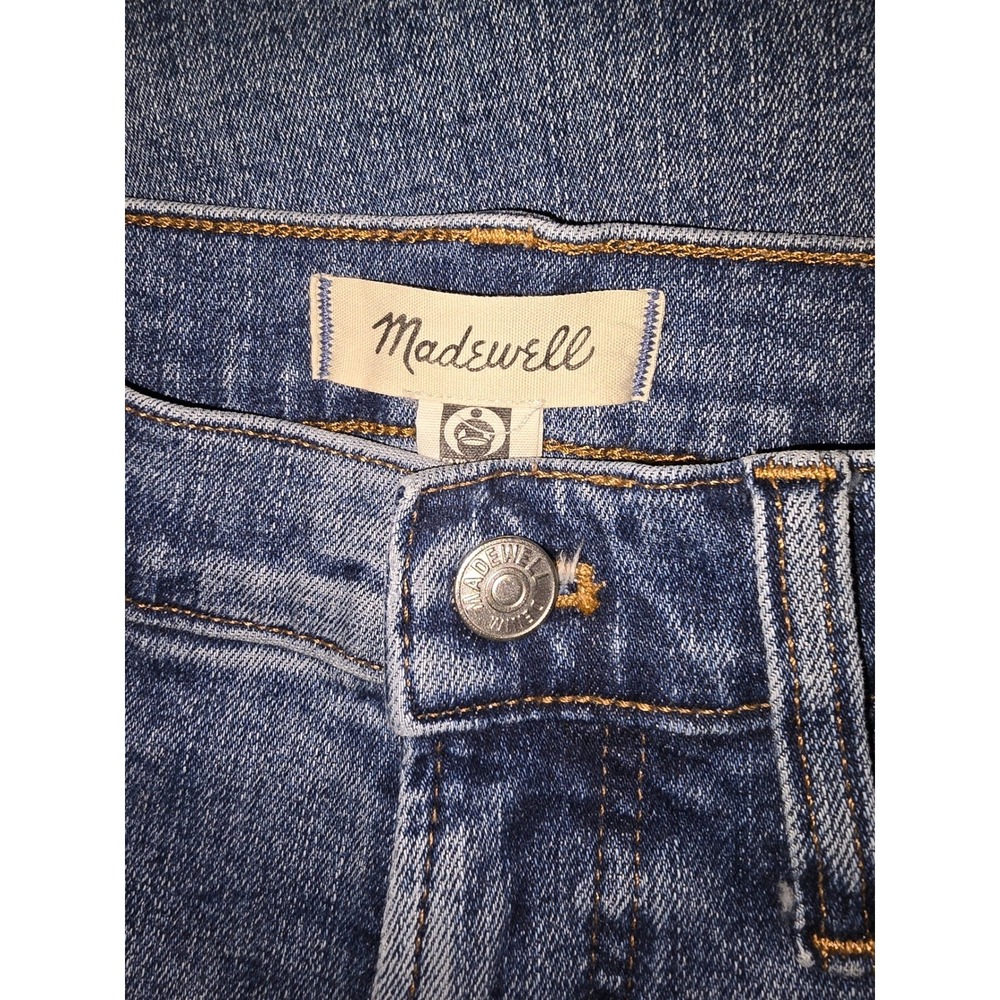 Madewell The Mid-Rise Perfect Vintage Jean Medium Wash Denim Womens Size 27 - Picture 4 of 4